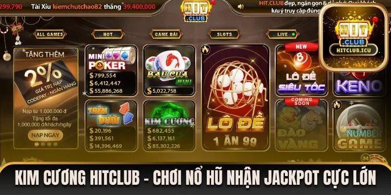 Giới thiệu về trò chơi Kim Cương Hitclub