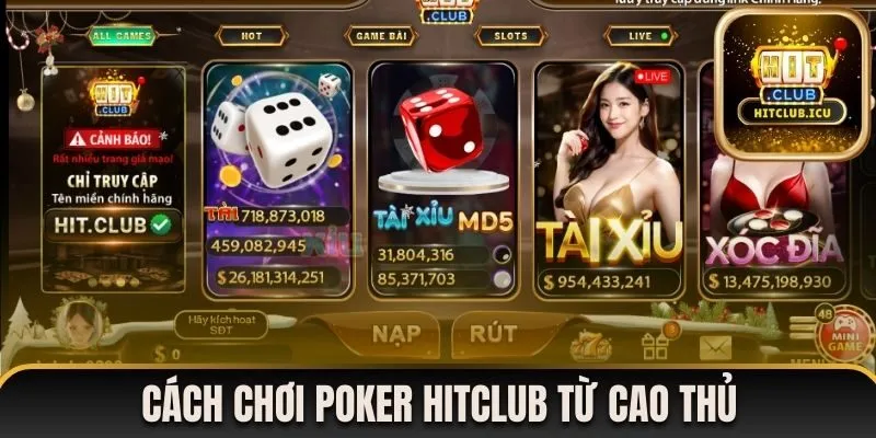 chơi poker hitclub