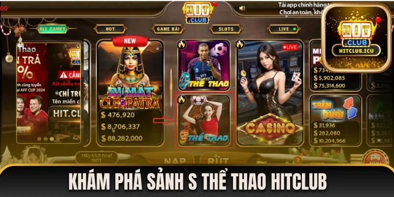 s thể thao hitclub